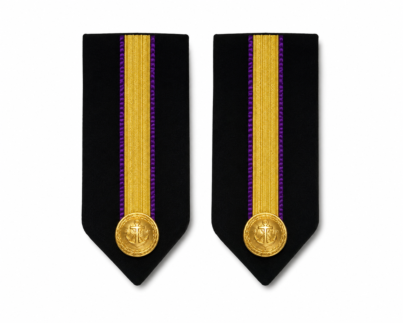 Merchant Navy Officer Gold Rank Stripes