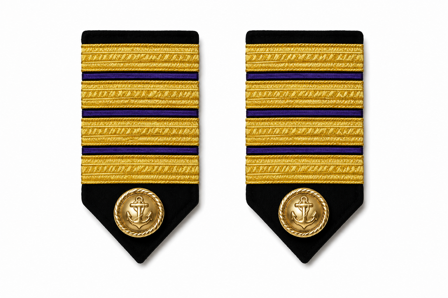 Merchant Navy Gold Rank Shoulder Insignia