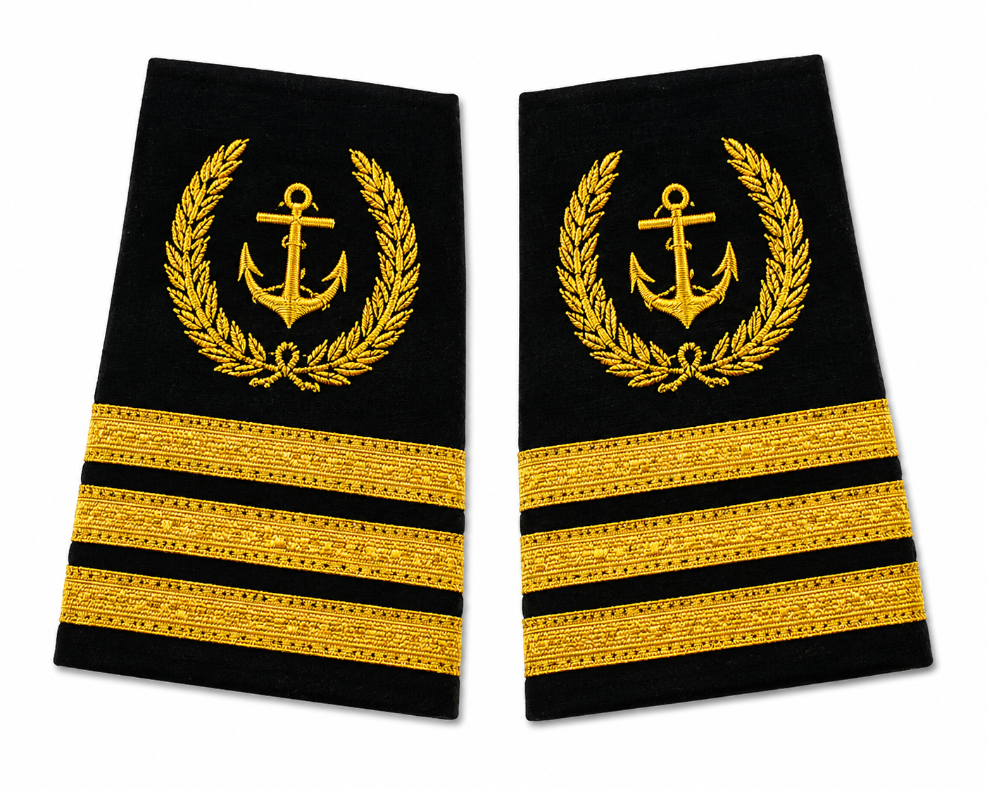 Merchant Navy Officer Gold Rank Epaulettes