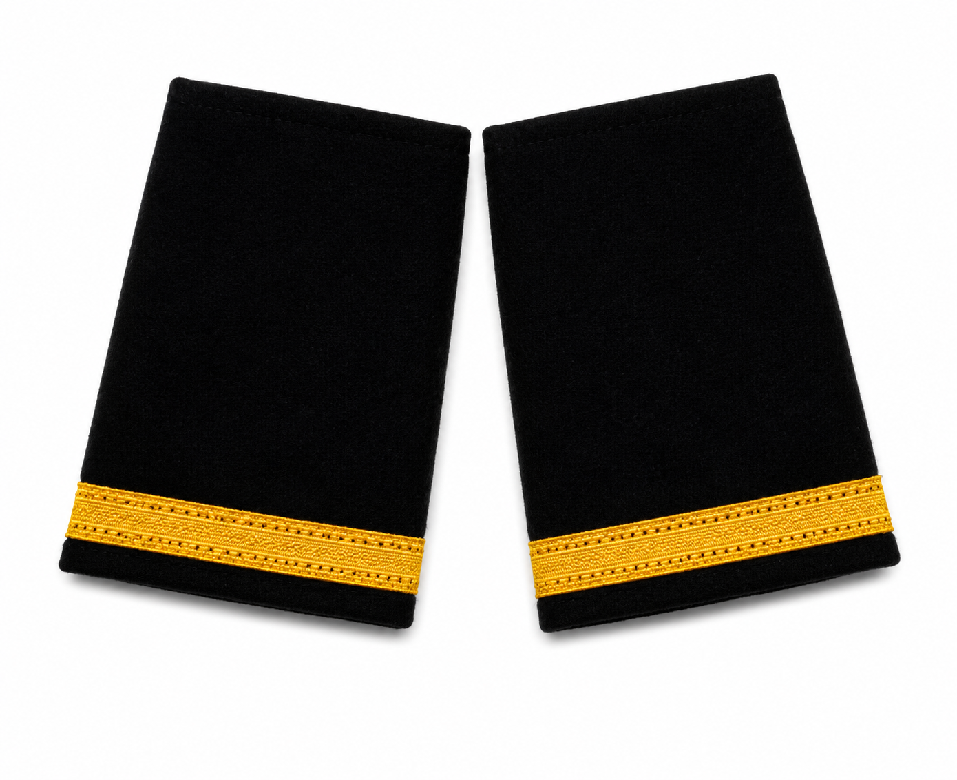 Merchant Navy Black Sleeve Rank Stripes